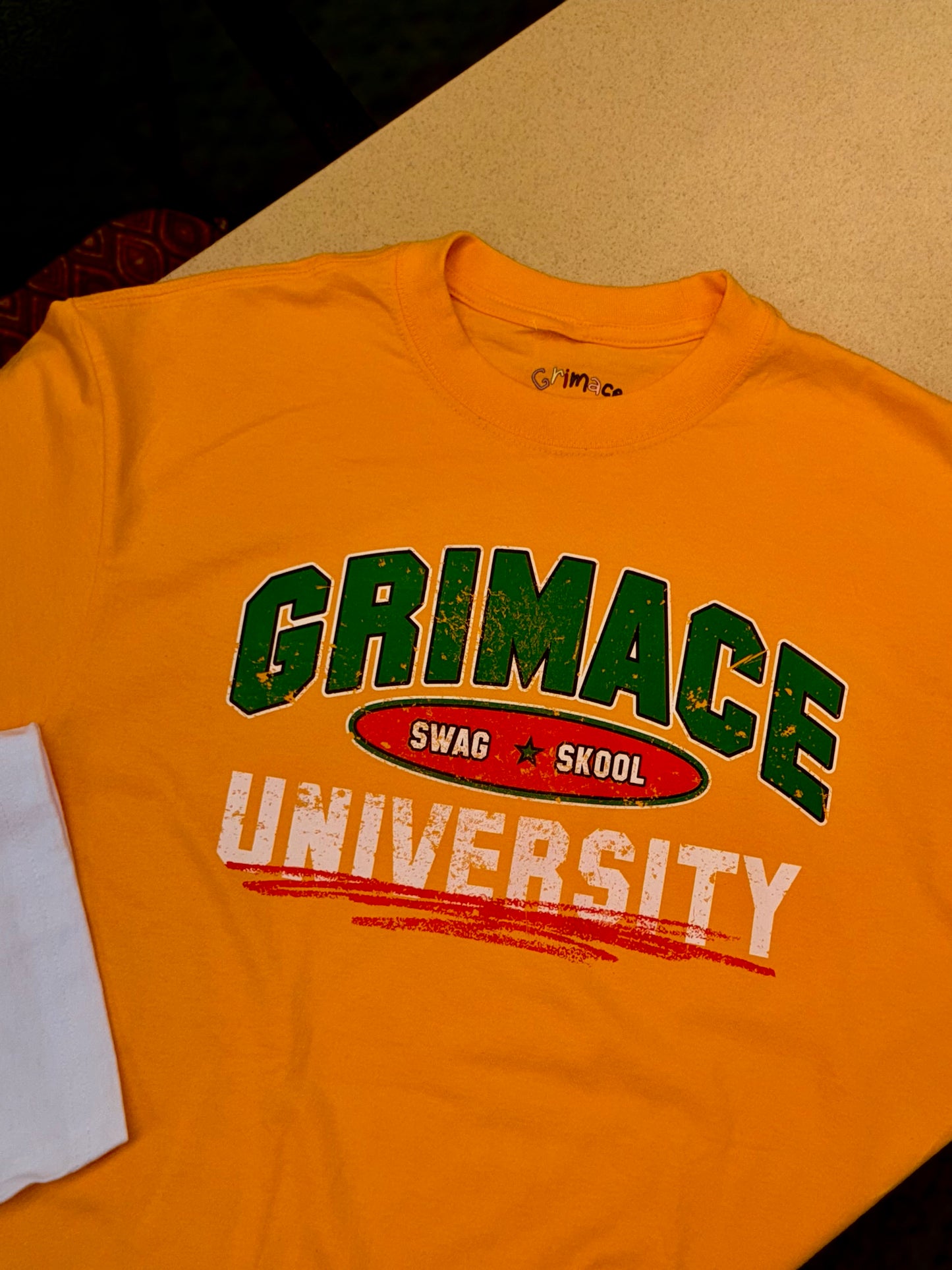 SWAG SKOOL TEE - BUS YELLOW 🚌