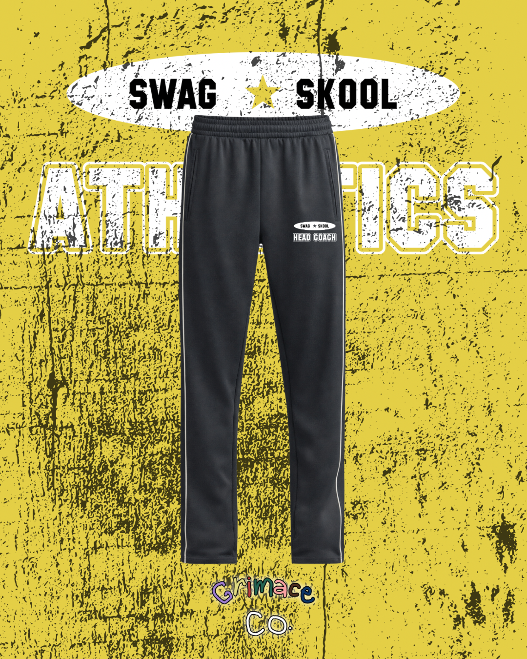 SWAG SKOOL ATHLETICS - TRACK PANTS