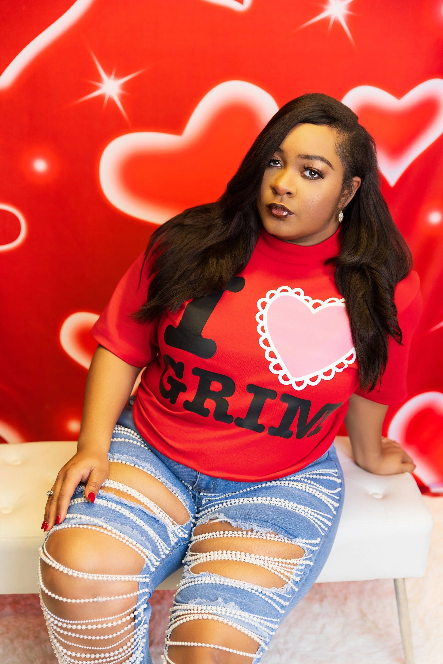 I LUV GRIM TEE