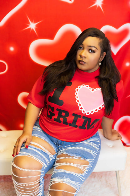 I LUV GRIM TEE