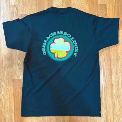 LUCKY GRIMACE - BLACK TEE