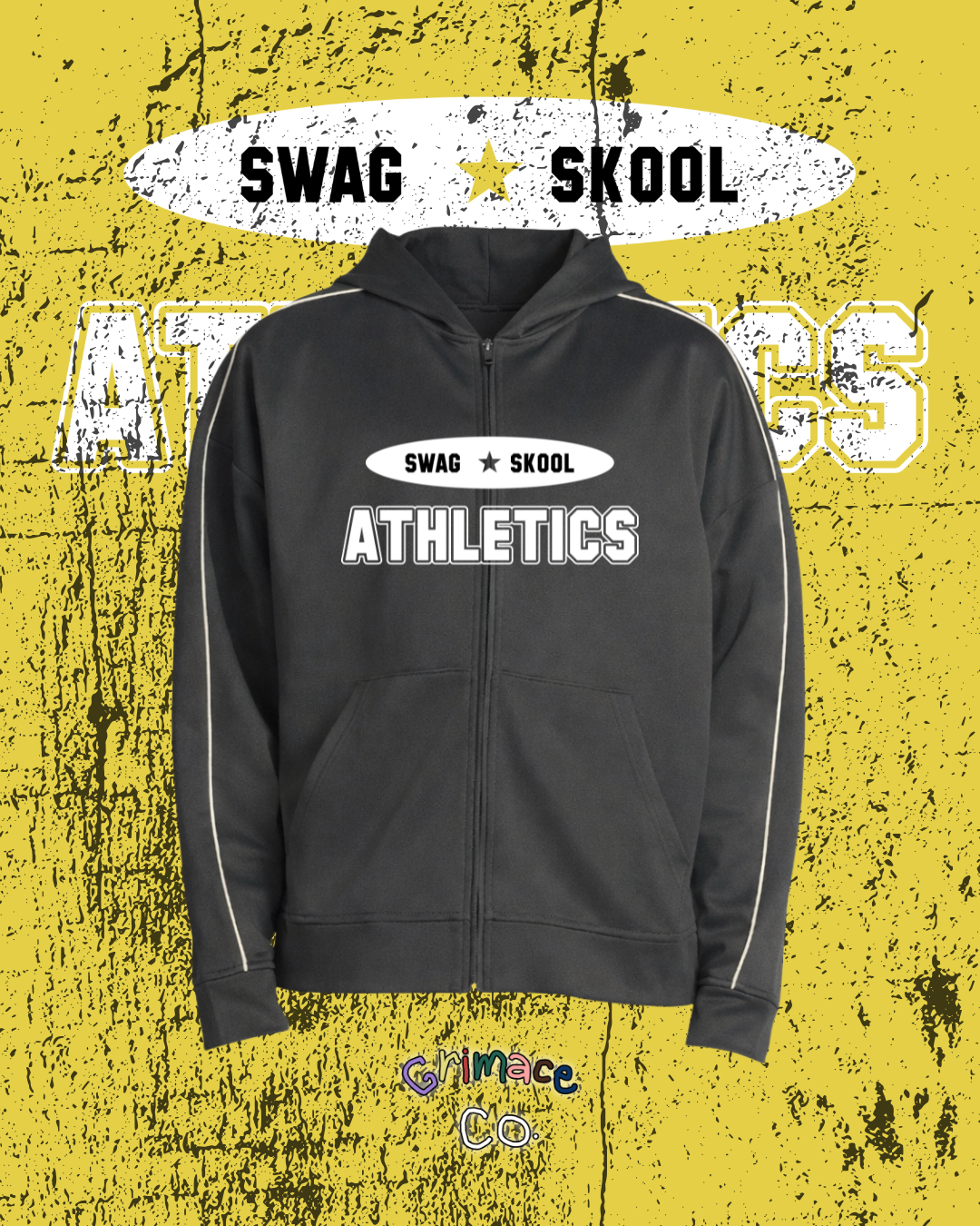 SWAG SKOOL ATHLETICS - TRACK JACKET