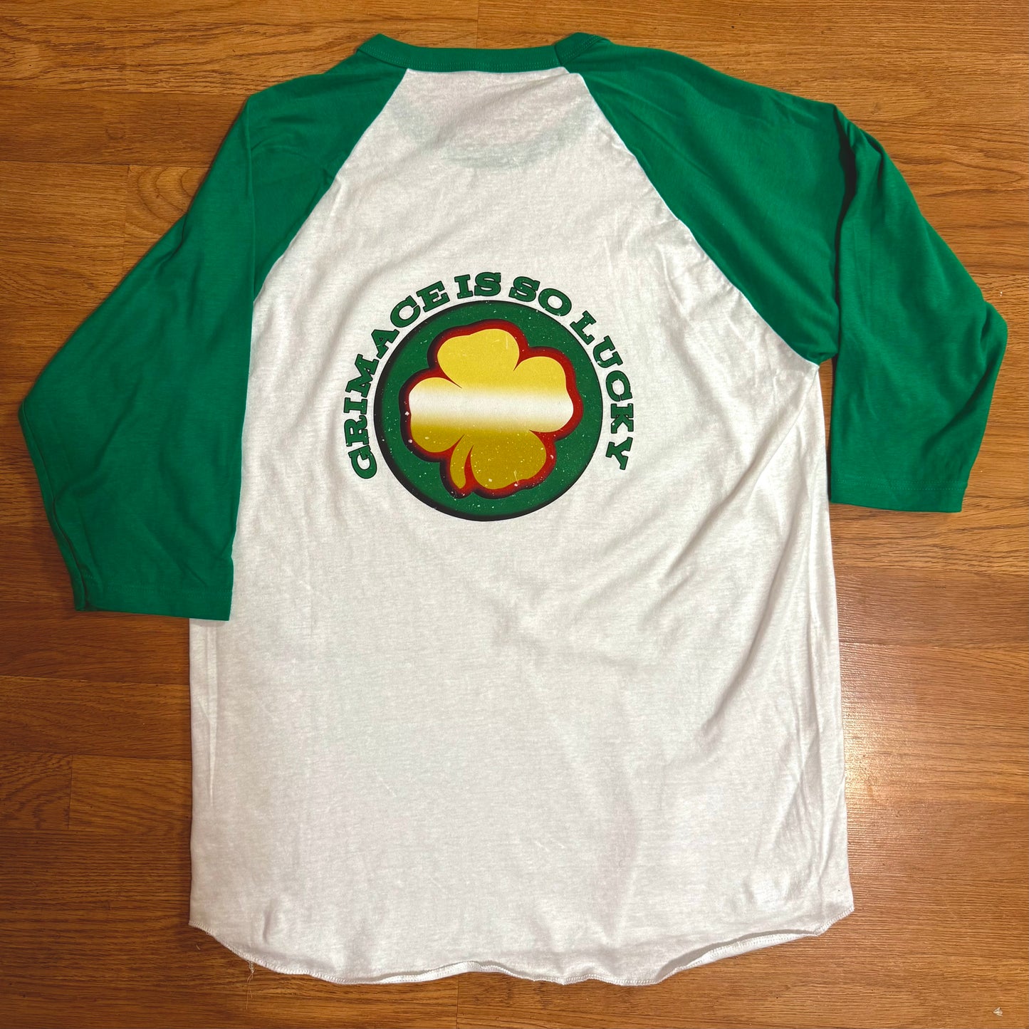 LUCKY GRIMACE - RAGLAN TEE
